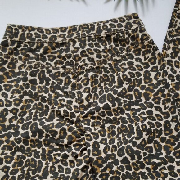 Free People Leopard Print Belle Pants Size 25 - Picture 10 of 13